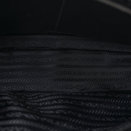 Prada Saffiano Lux Medium Promenade Tote Black 5 of 11