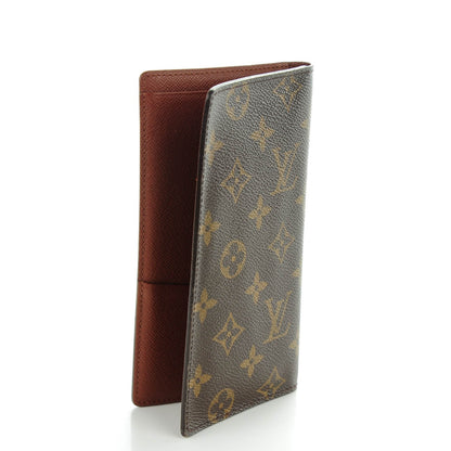 Louis Vuitton Monogram Porte Valeurs Checkbook Wallet 3 of 7