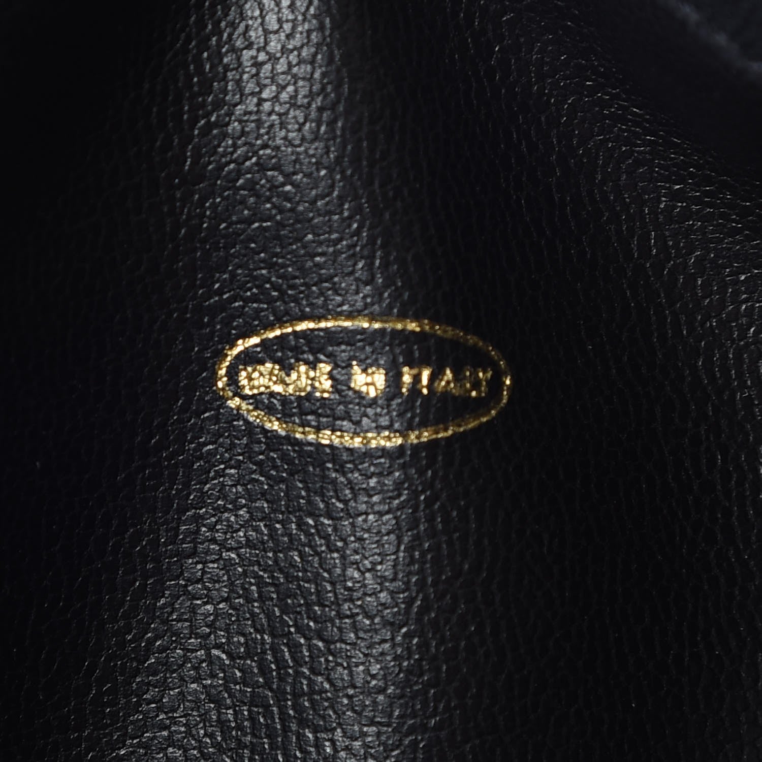 Chanel Lambskin CC Drawstring Bag Black 6 of 8