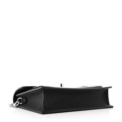 Louis Vuitton Soft Calfskin My Lockme Chain Pochette Black 3 of 8