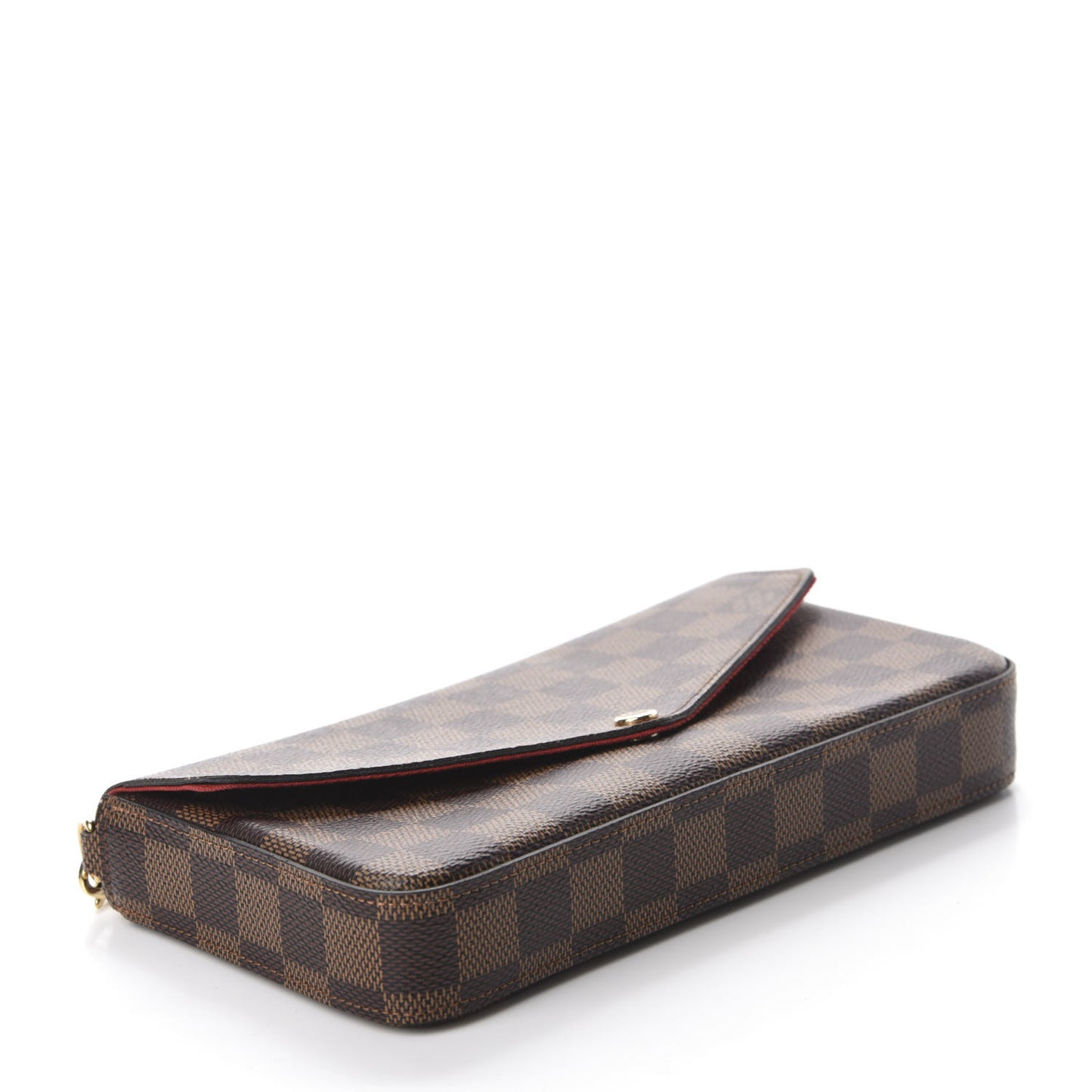 Damier Ebene Pochette Felicie Chain Wallet