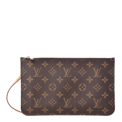 Louis Vuitton Monogram Neverfull MM GM Pochette 1 of 12