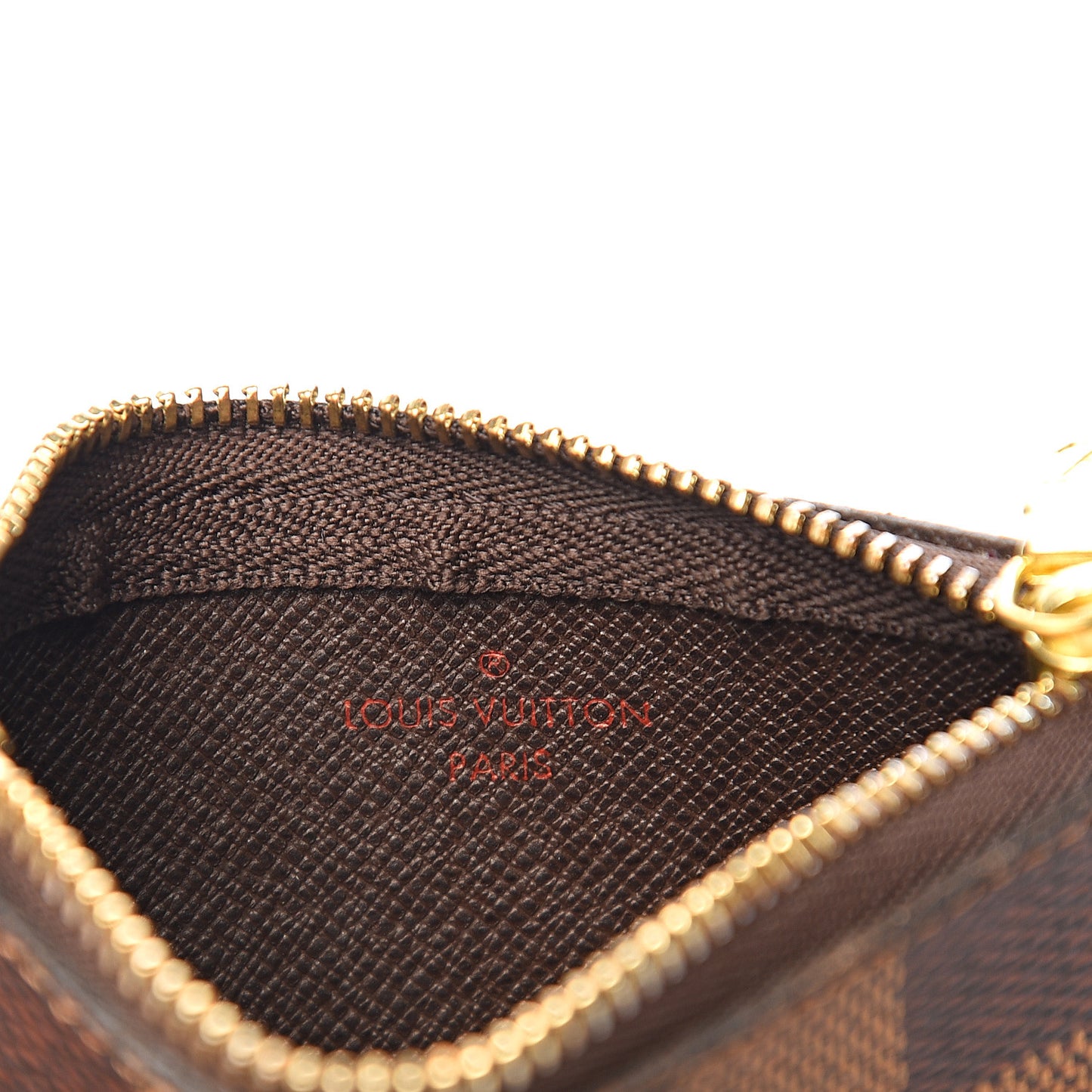 Damier Ebene Key Pouch