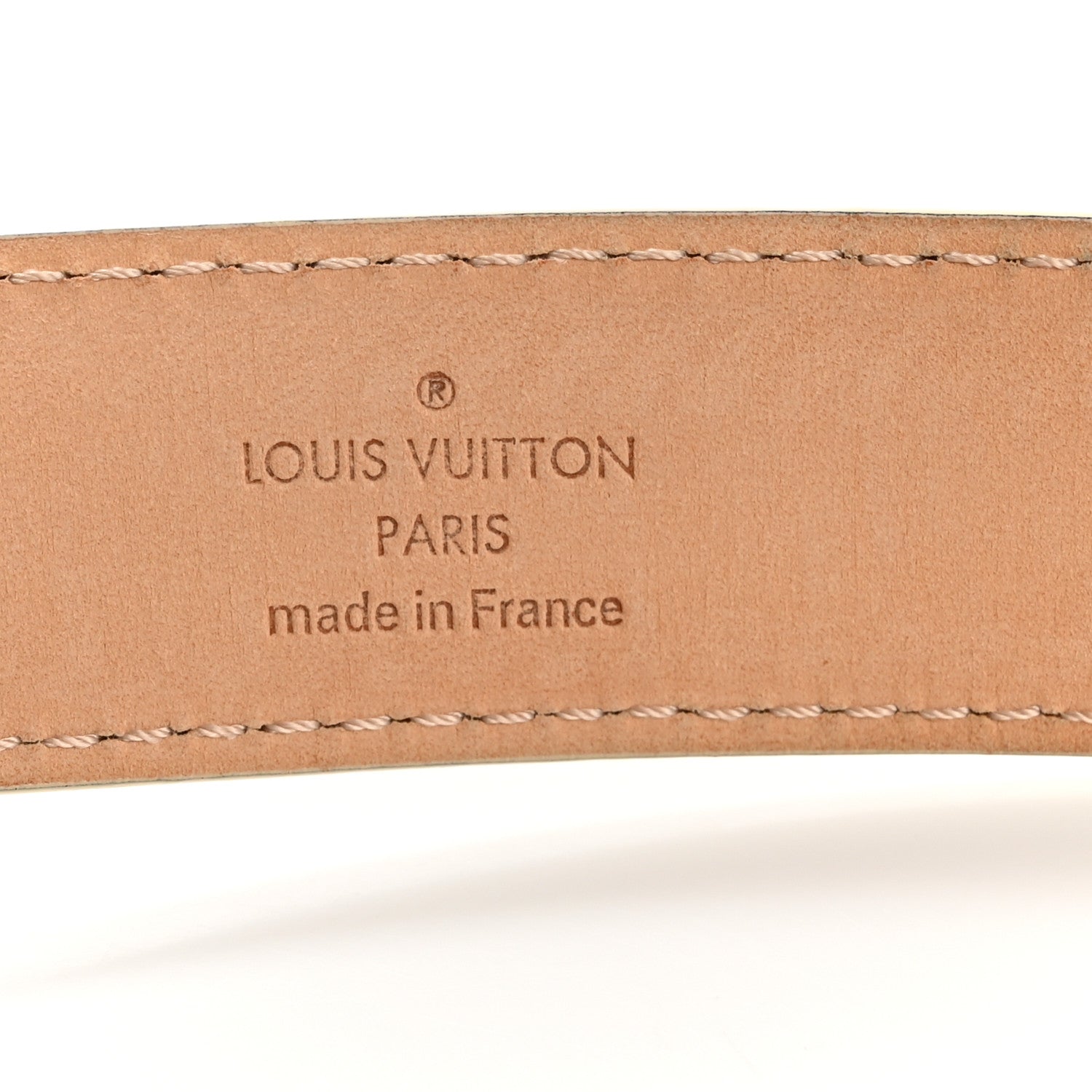 Louis Vuitton Damier Azur 25mm Mini Belt 85 34 5 of 10