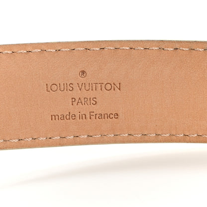 Louis Vuitton Damier Azur 25mm Mini Belt 85 34 5 of 10
