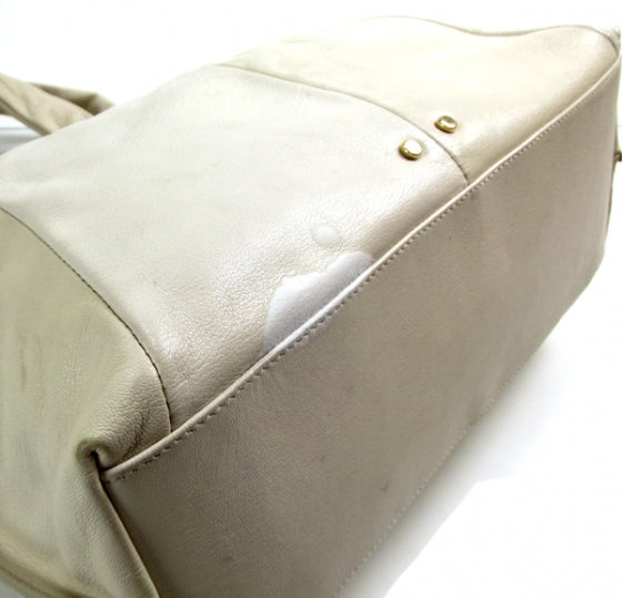 Chevre Ritz Tote Ivory