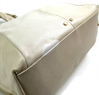 Saint Laurent Chevre Ritz Tote Ivory 5 of 12