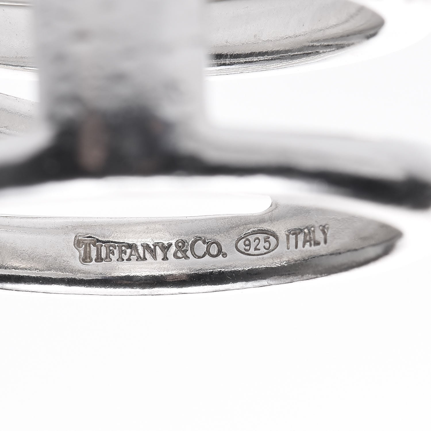 Tiffany Sterling Silver Zig Zag Ring 55 7.5 4 of 4