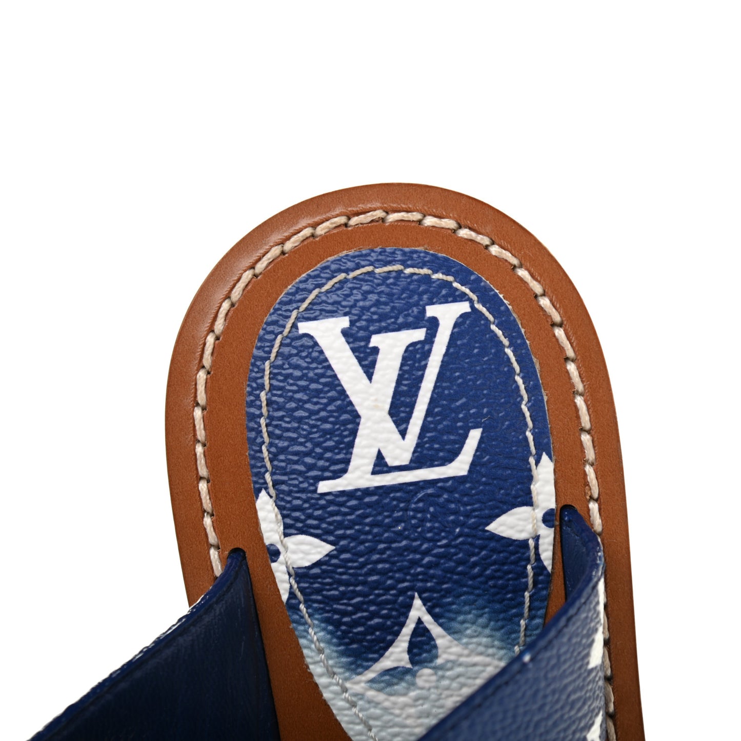 Monogram Escale Palma Sandals 37.5 Blue