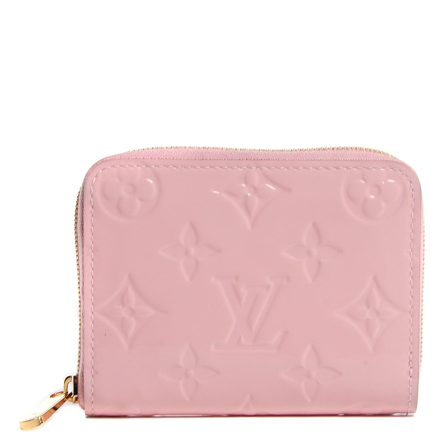 Louis Vuitton Vernis Zippy Coin Purse Rose Ballerine 1 of 7