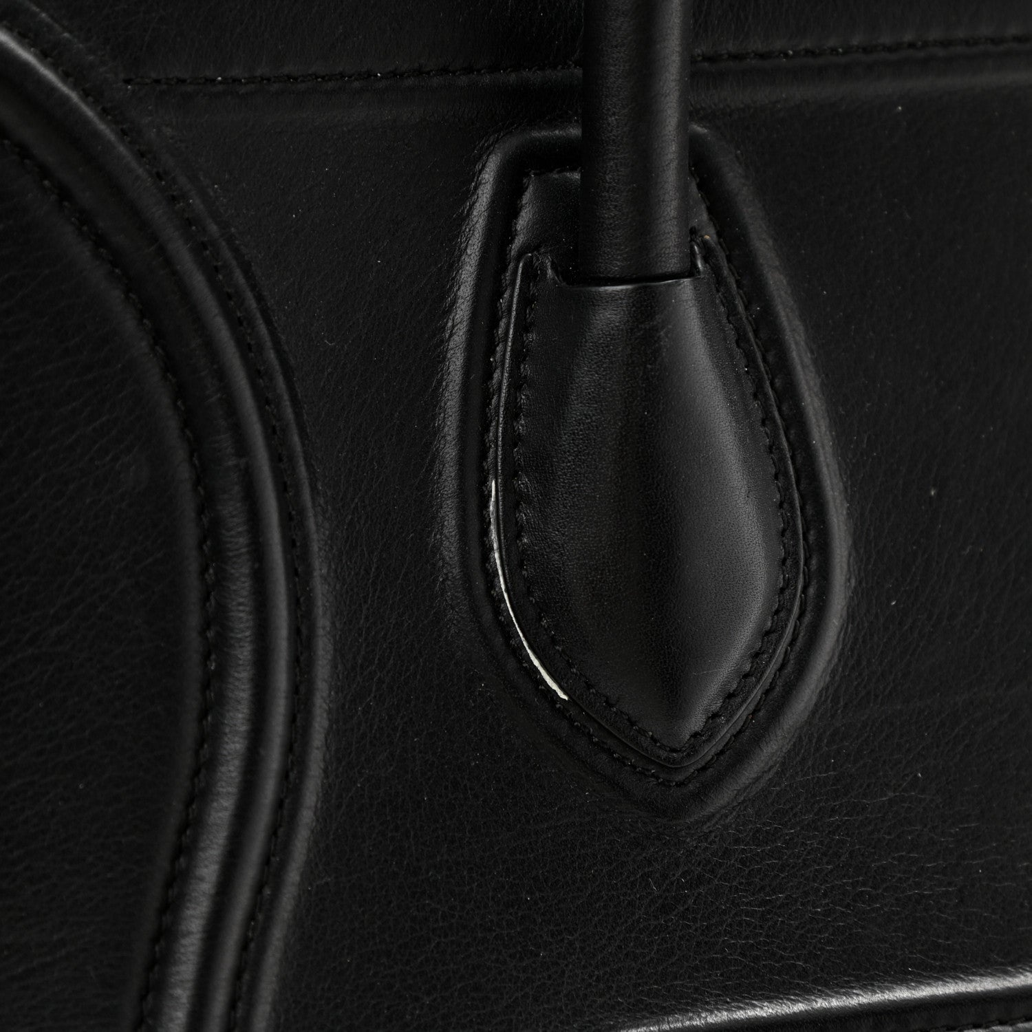Celine Smooth Calfskin Medium Phantom Luggage Black 11 of 11