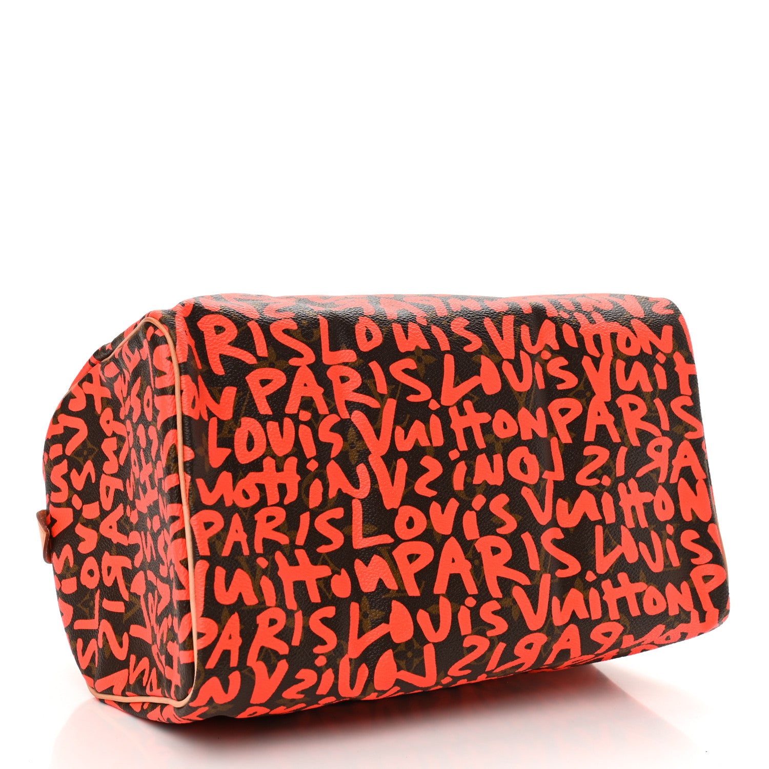 Louis Vuitton Monogram Graffiti Speedy 30 Orange 4 of 10