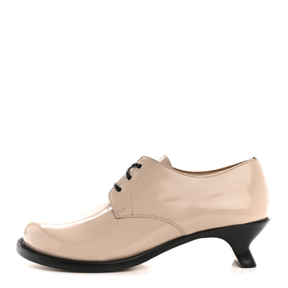 Loewe Brushed Calfskin Campo Derby Loafers 40 Light Pink 1 of 9