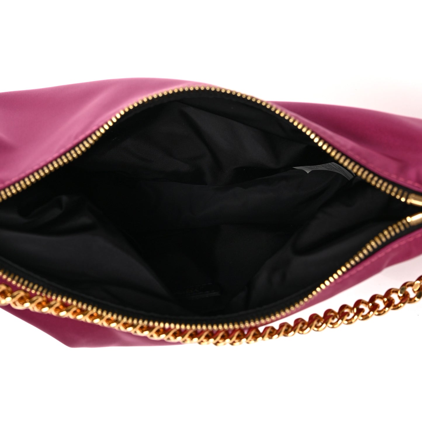 Nylon Medusa Shoulder Bag Dahlia Black