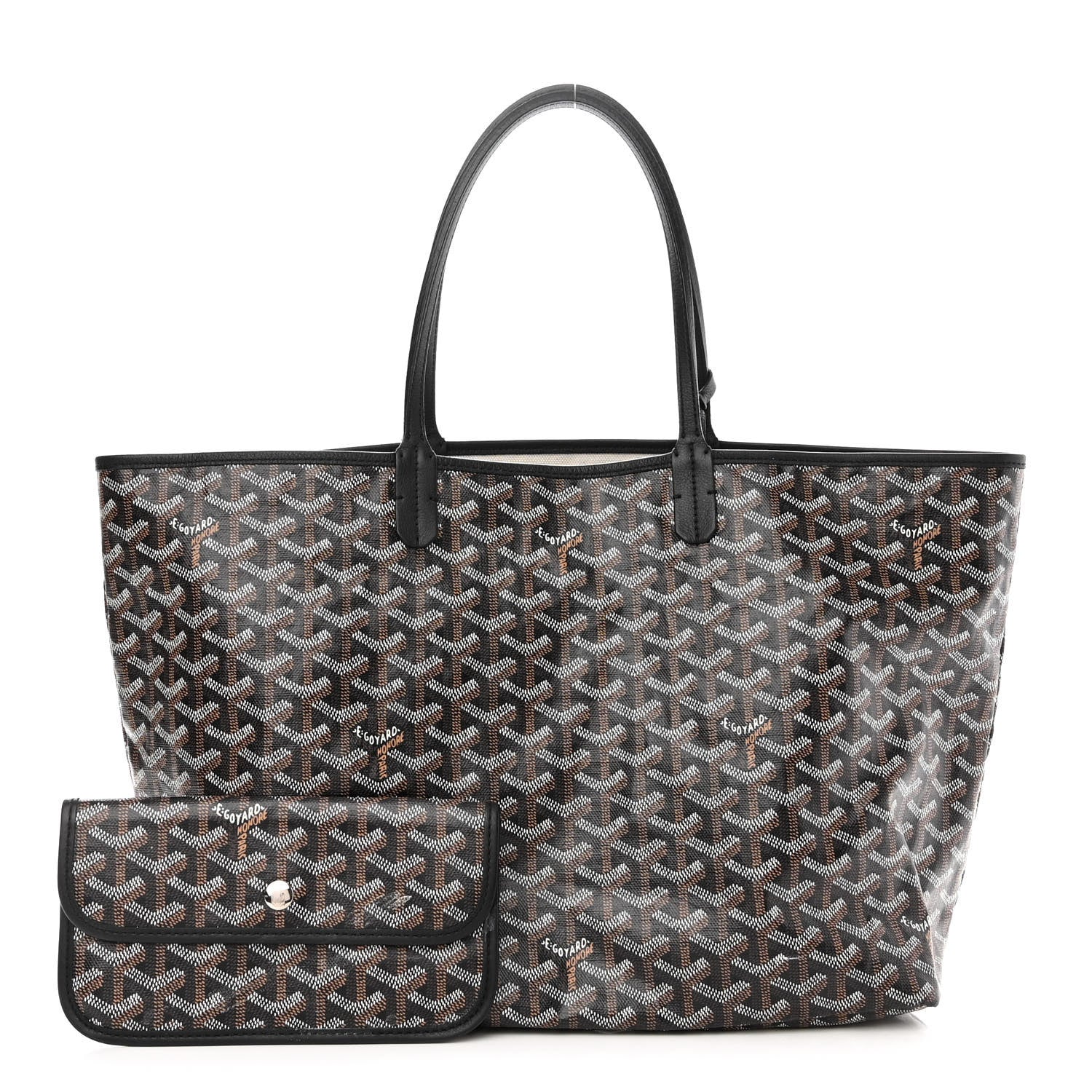 Goyard Goyardine Saint Louis PM Black 1 of 10