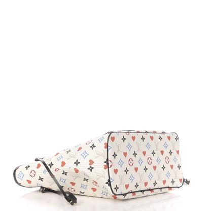 Louis Vuitton Game On Neverfull MM White 4 of 10