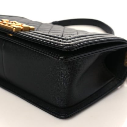 Chanel Caviar Quilted Medium Boy Flap Black 9 of 10