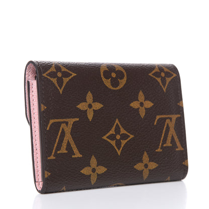 Louis Vuitton Monogram Rosalie Coin Purse Rose Ballerine 3 of 7