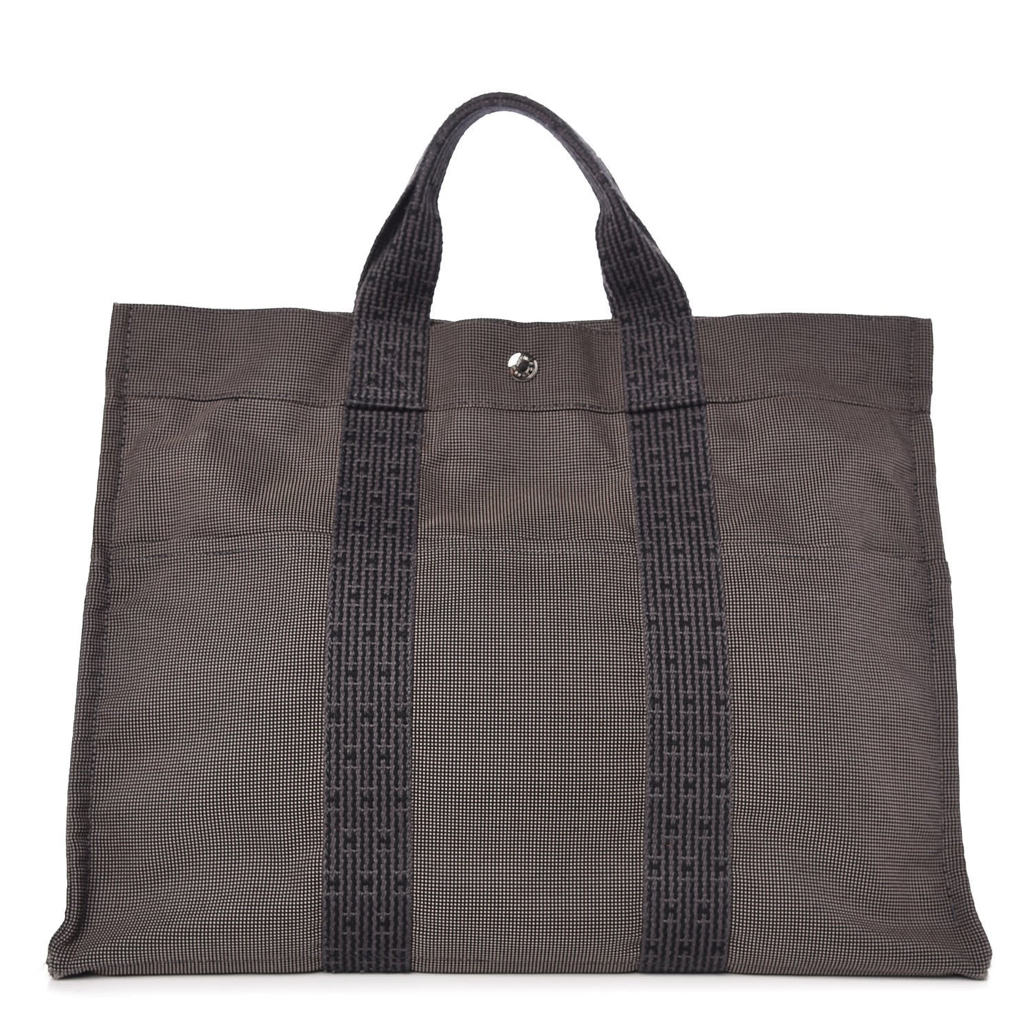 Canvas Herline MM Tote Grey