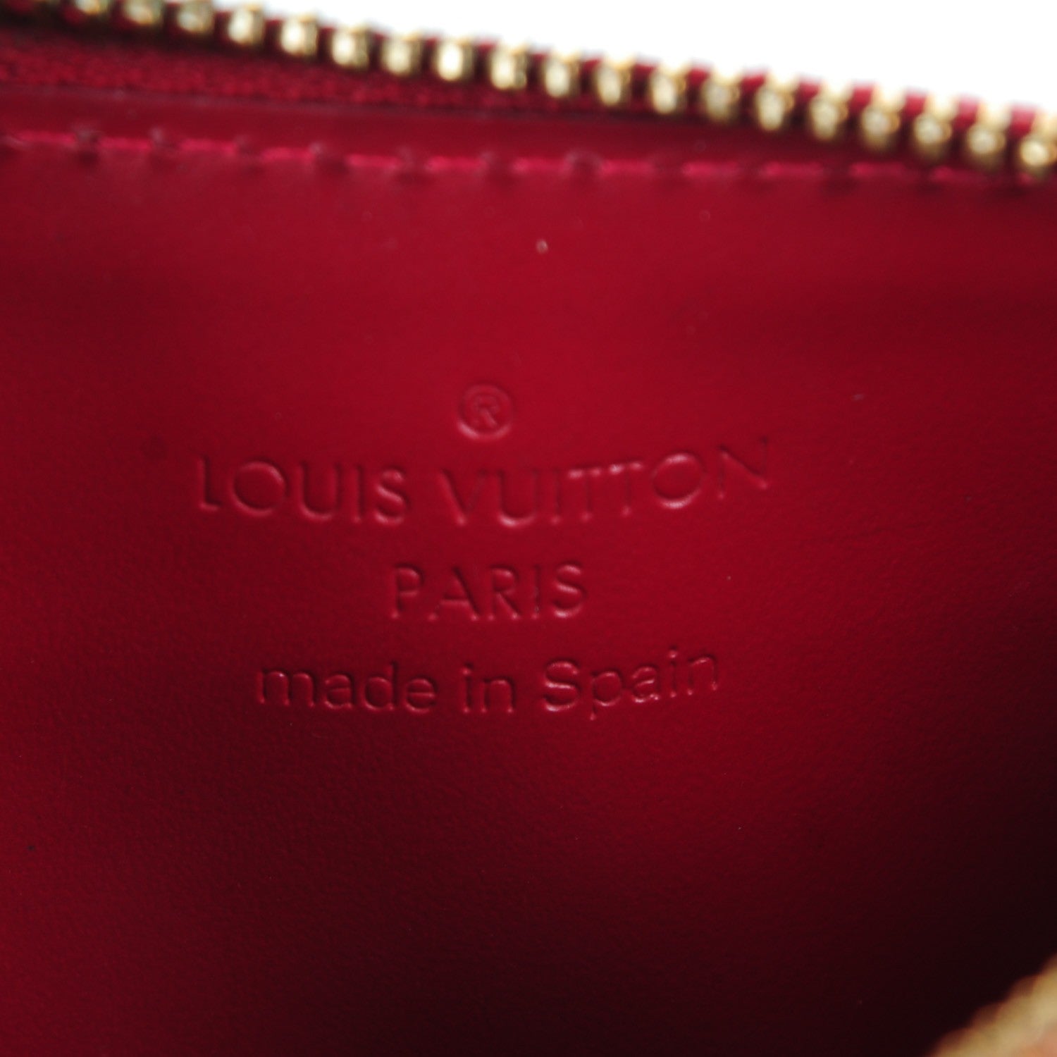 Louis Vuitton Vernis Key Pouch Pomme D'Amour 6 of 7