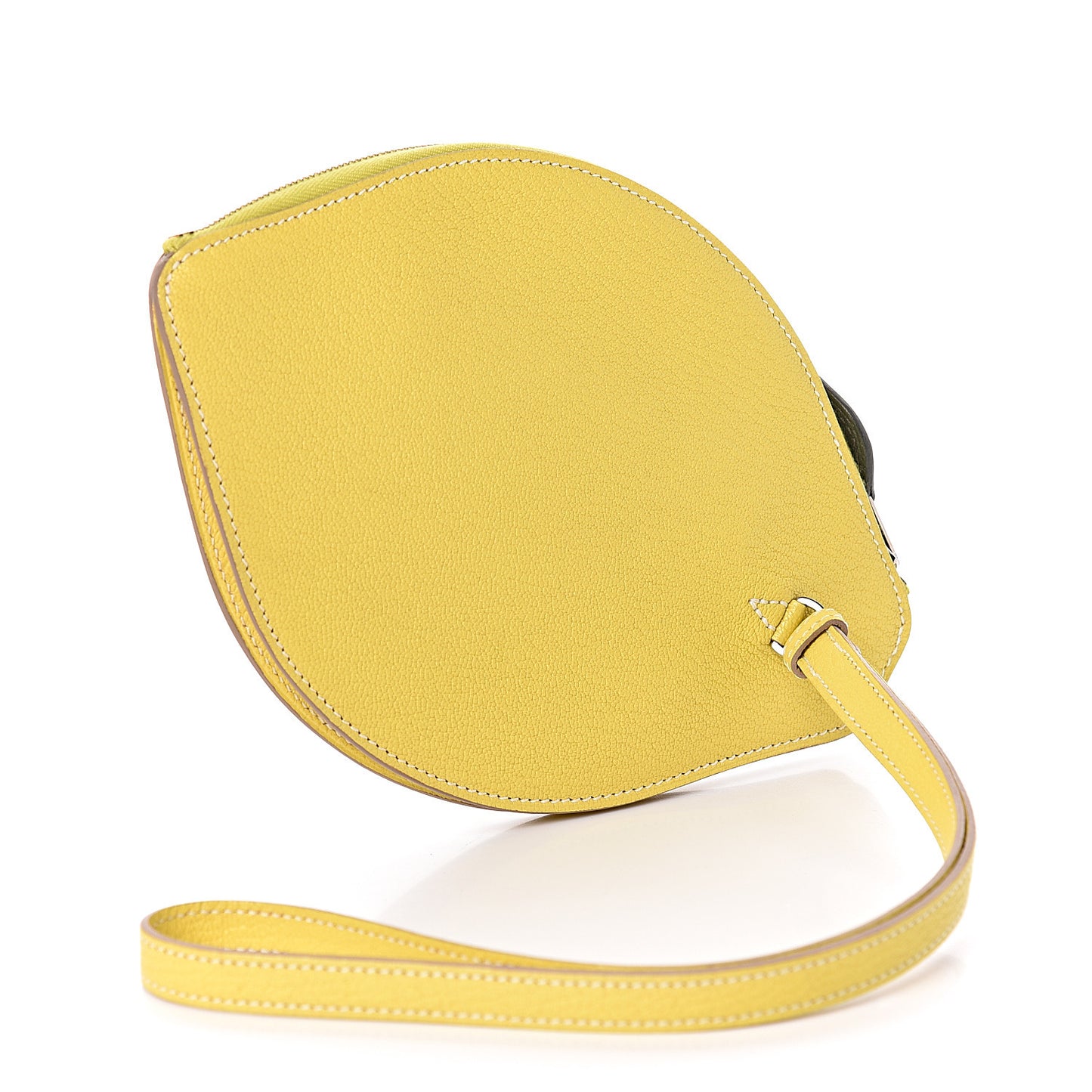 Chevre Mysore Tutti Frutti Citron Clutch Lime
