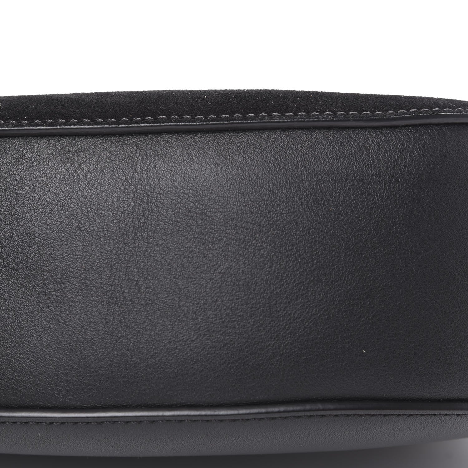 Chloe Suede Calfskin Mini Drew Shoulder Bag Black 9 of 10