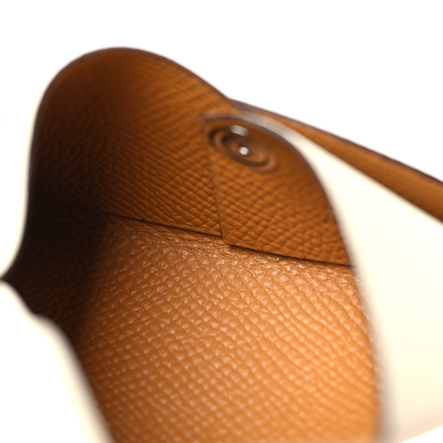Epsom Calvi Card Case Craie Sesame