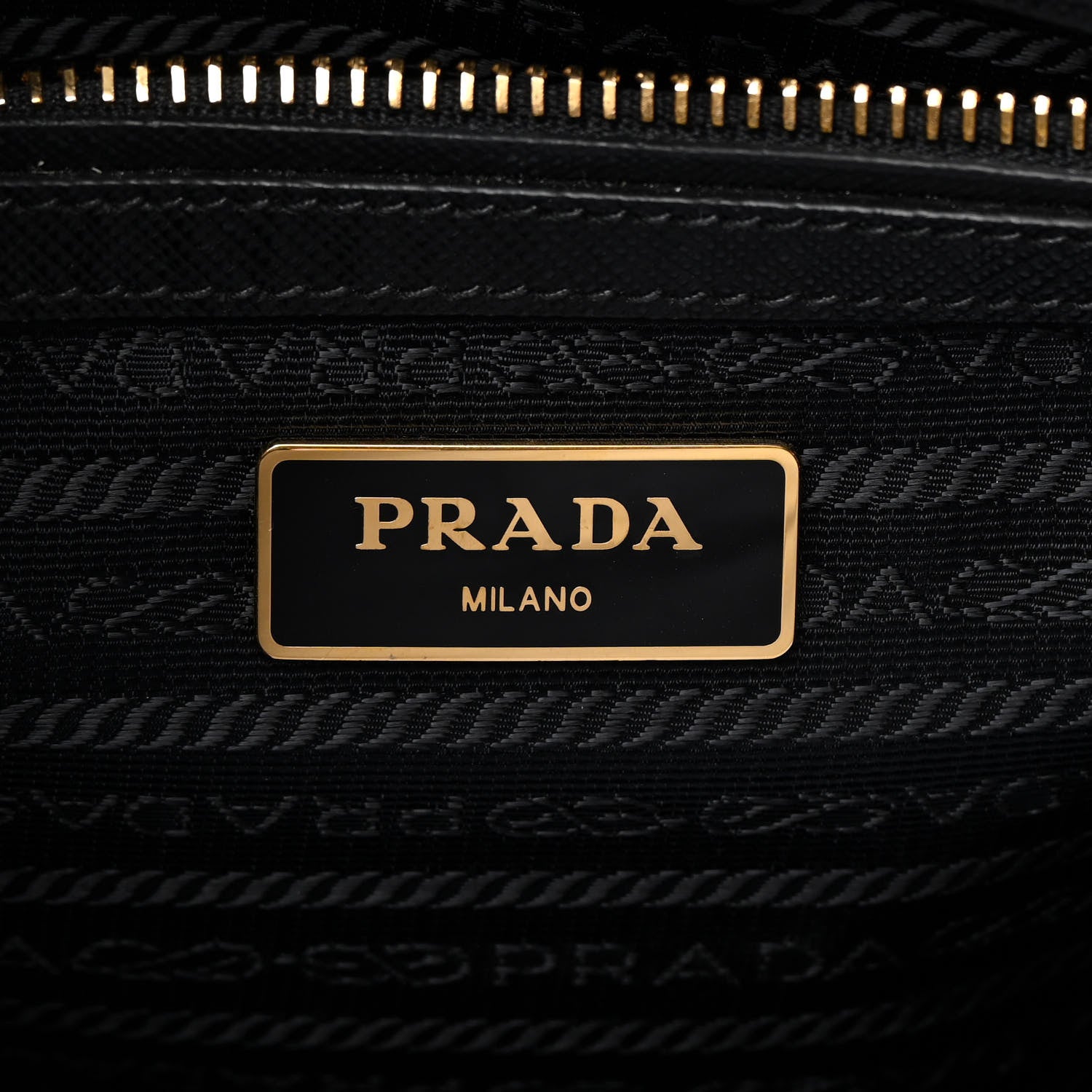 Prada Saffiano Lux Medium Tote Black 7 of 15