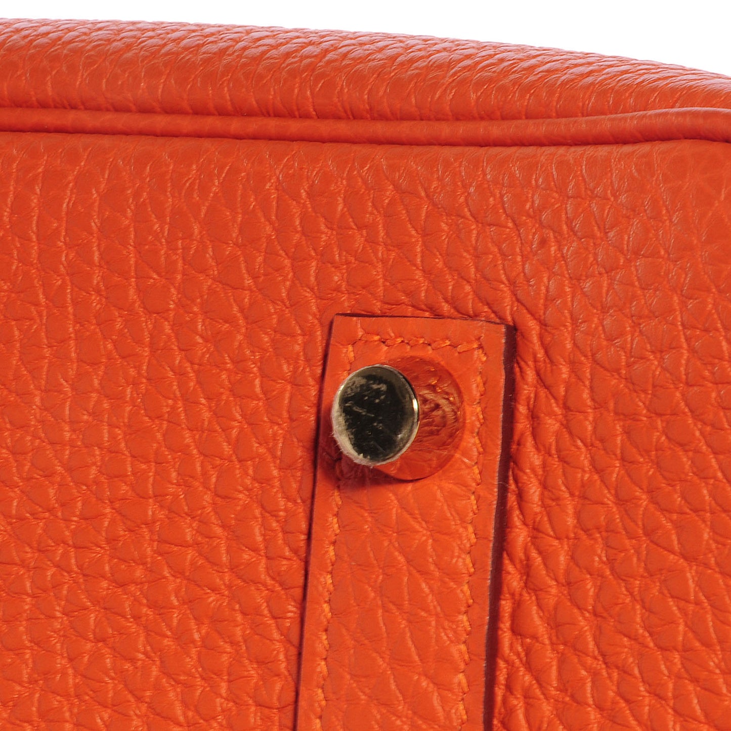 Togo Birkin 35 Orange