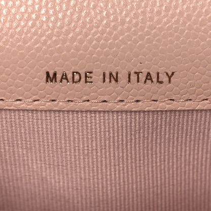 Chanel Caviar Quilted Mini Clutch With Chain Light Beige 7 of 14