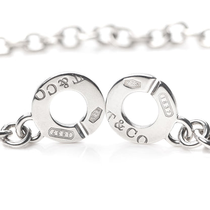 Tiffany Sterling Silver 1837 Circle Clasp Necklace 4 of 4