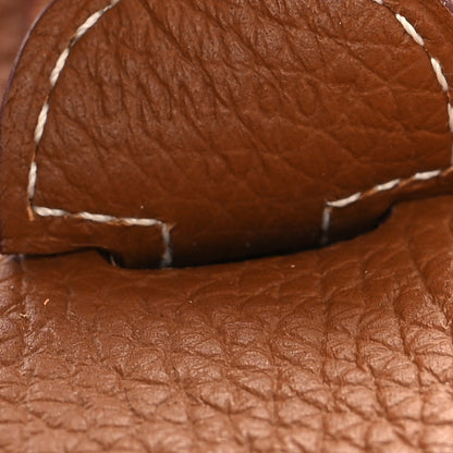 Hermes Taurillon Clemence Evelyne III PM Gold 6 of 10