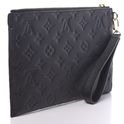 Louis Vuitton Empreinte Pochette Melanie MM Black 664645