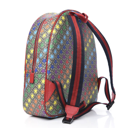 Gucci GG Supreme Monogram Stars Childrens Dome Backpack Multicolor 2 of 8