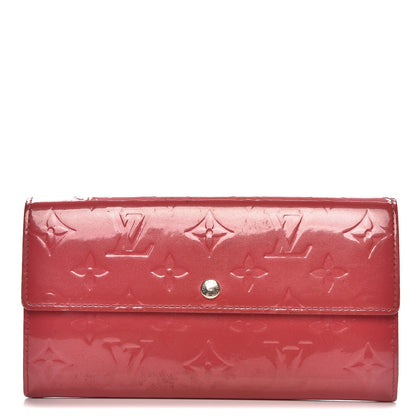Louis Vuitton Vernis Sarah Wallet Framboise 1 of 15