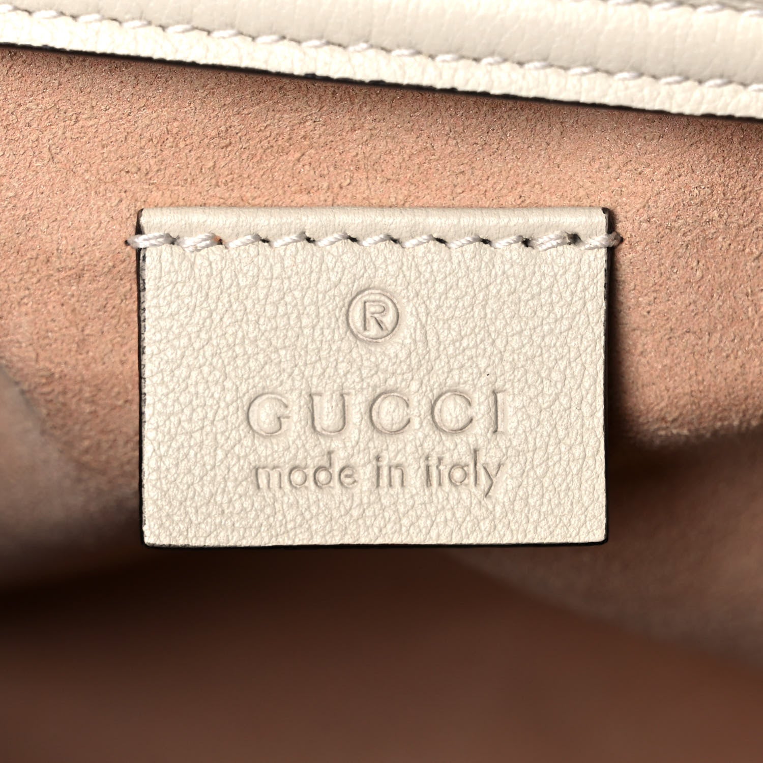 Gucci Wonka Grain Calfskin Mini Diana Tote Bag Mystic White Orange Fluo 6 of 10