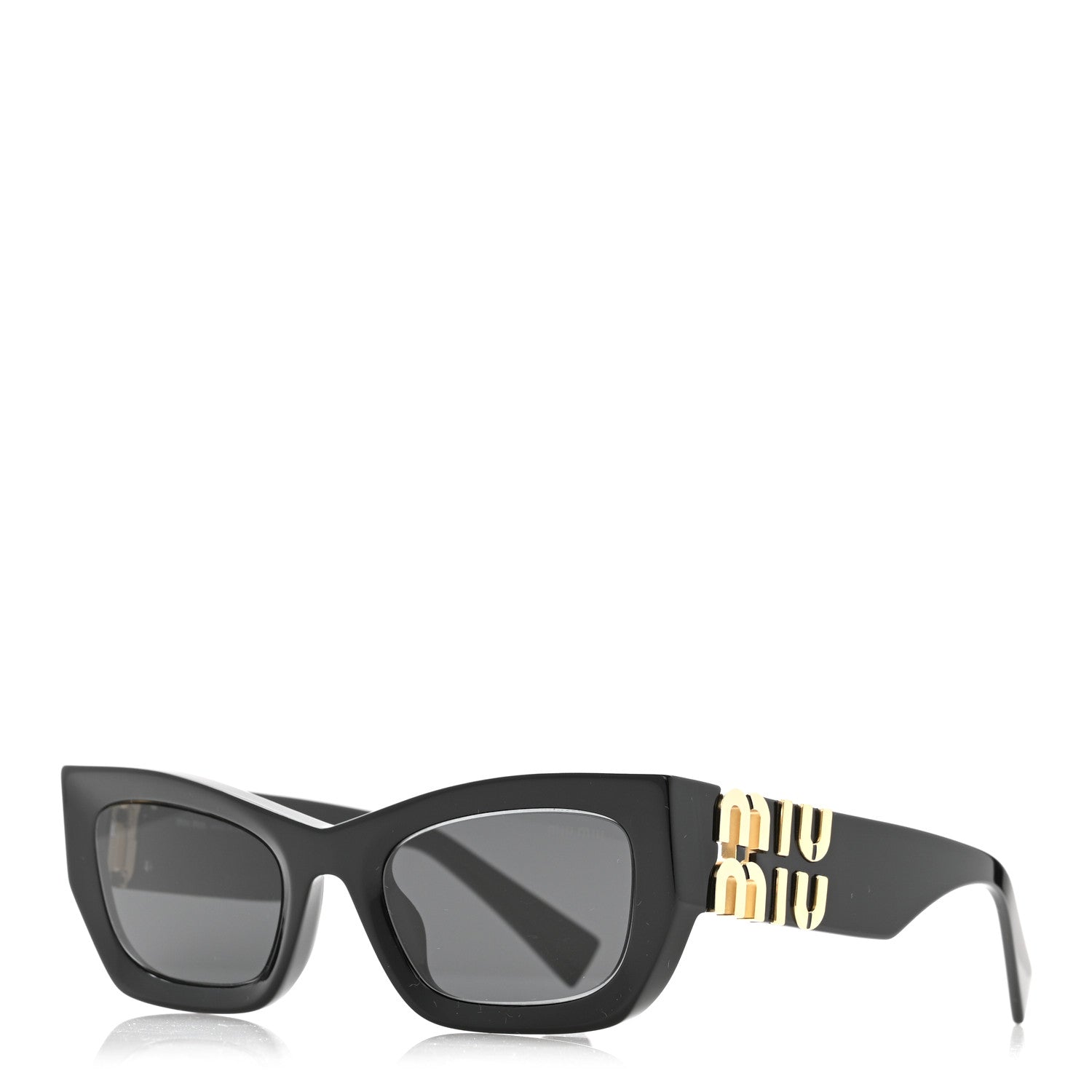 Miu Miu Acetate Glimpse Sunglasses SMU09W Black 1 of 8