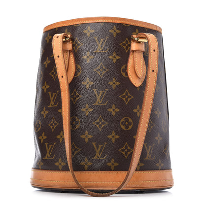 Louis Vuitton Monogram Petit Bucket 23 1 of 5