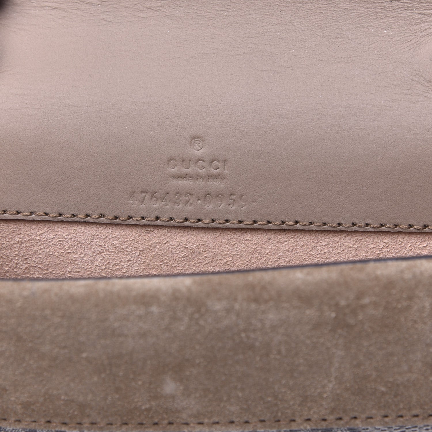 Gucci GG Supreme Monogram Super Mini Dionysus Shoulder Bag Taupe 8 of 14