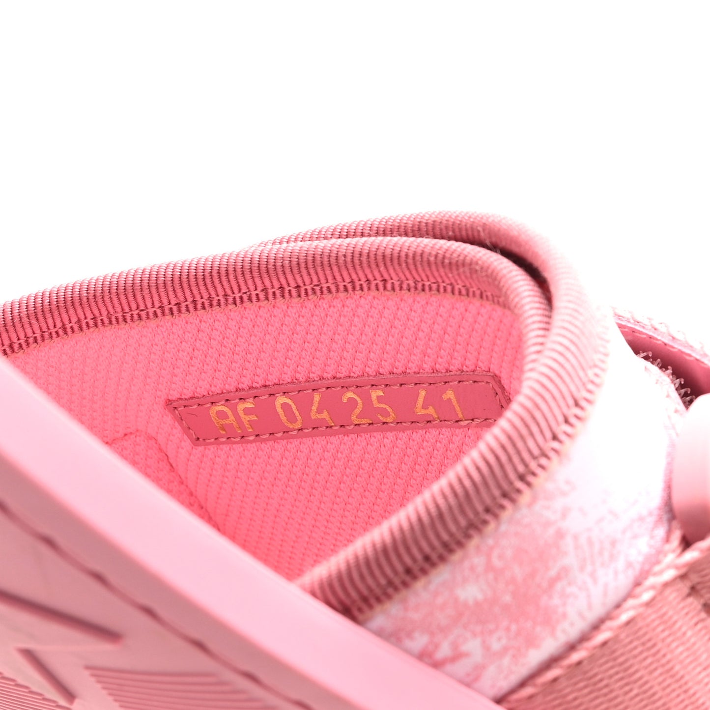 Technical Stretch Fabric Toile De Jouy Dio(r)evolution Slide Sandals 41 Begonia Pink White