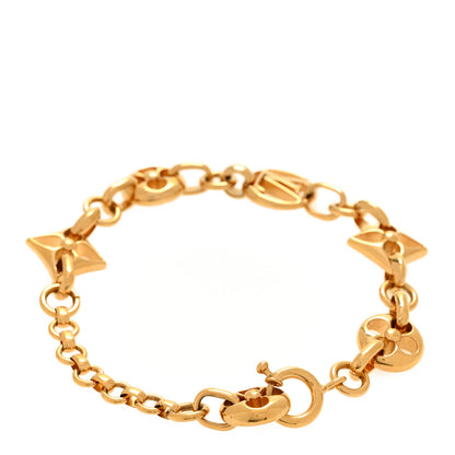 Louis Vuitton Metal Crazy In Lock Bracelet Gold 3 of 6