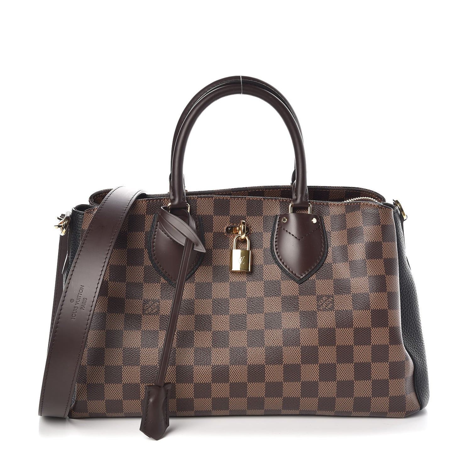 Cuir Taurillon Damier Ebene Normandy Black