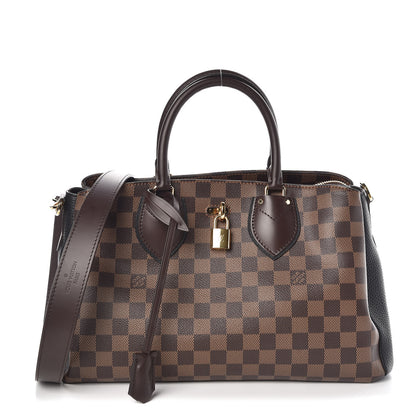 Louis Vuitton Cuir Taurillon Damier Ebene Normandy Black 1 of 9