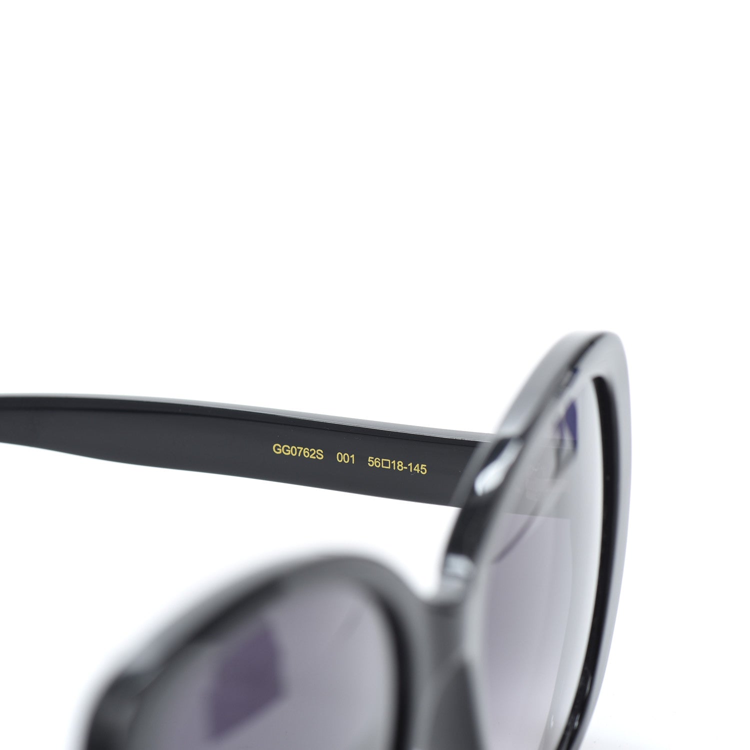 Gucci Acetate Sunglasses GG0762S Black 5 of 7