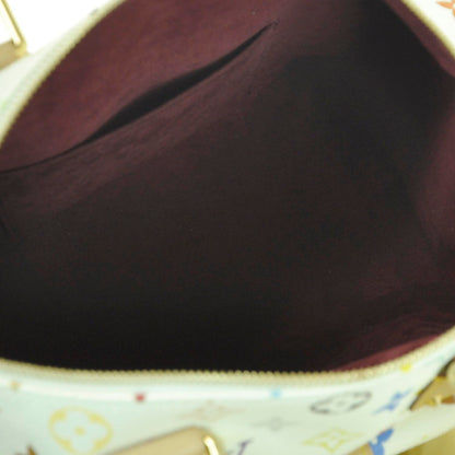 Louis Vuitton Monogram Multicolor Speedy 30 White 9 of 10