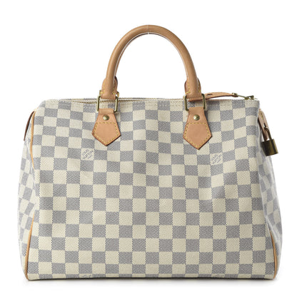 Louis Vuitton Damier Azur Speedy 30 1 of 10