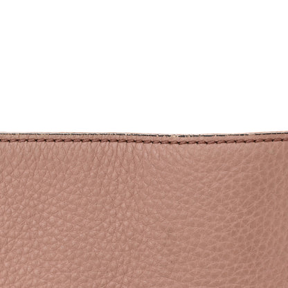Gucci Pebbled Calfskin Large Soho Chain Shoulder Bag Dark Cipria 14 of 18