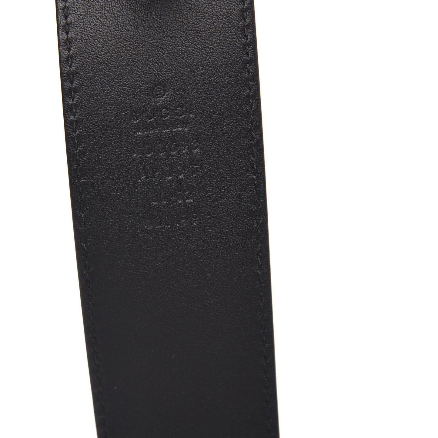 Calfskin Double G 40mm Belt 80 32 Black