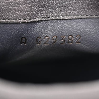 Chanel Lambskin CC Cap Toe Ankle Boots 37 Grey Navy Blue 9 of 16