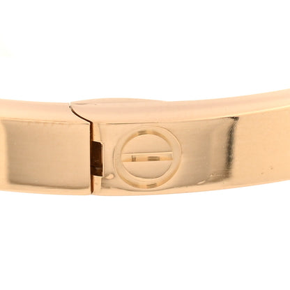 Cartier 18K Yellow Gold Small LOVE Bracelet 17 5 of 7
